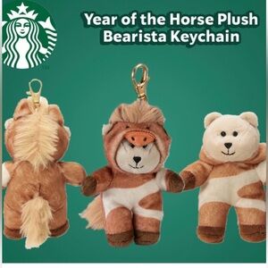 Starbucks Celebrates Year of the Horse with this Adorable Bearista Horse Plush